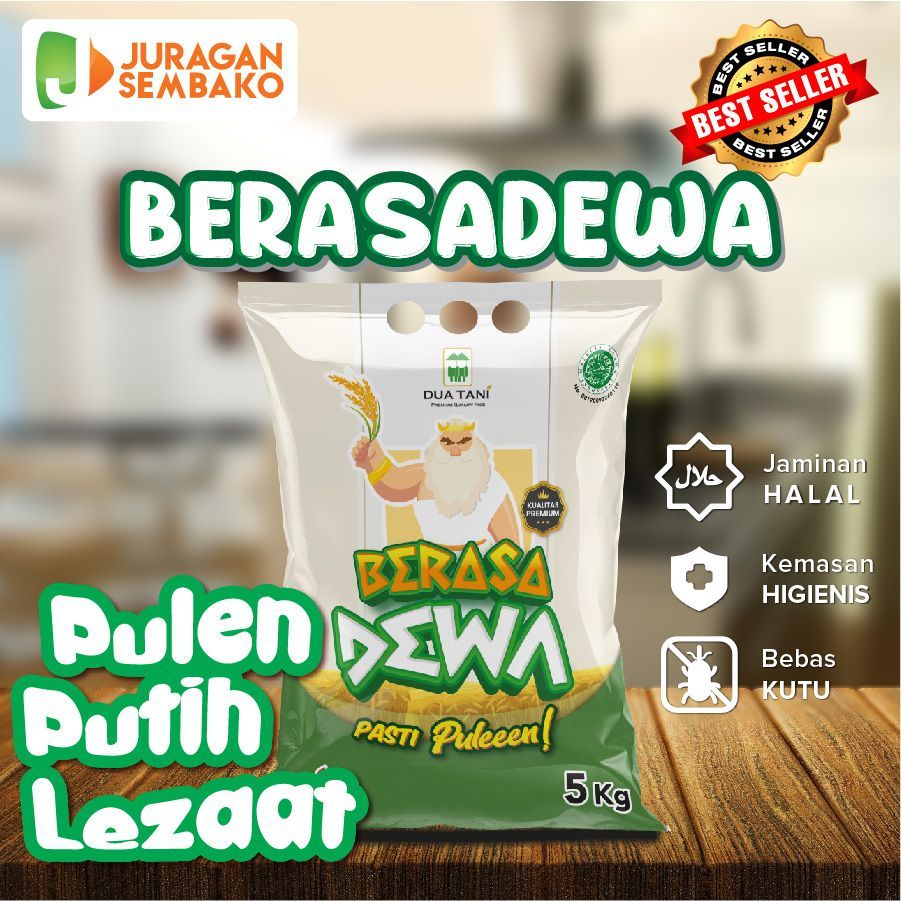 

Beras Sadewa 5kg Dua Tani