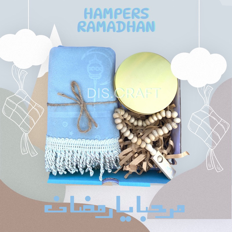 

Hampers Ramadhan/ Hampers Lebaran/ Paket Umroh/ Paket Sajadah Cookies