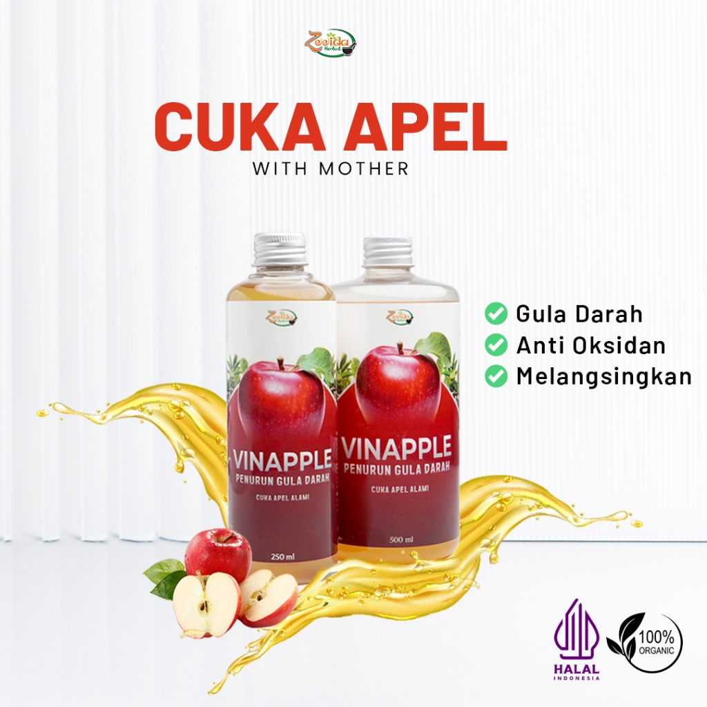 

Zeeida Cuka Apel Original Penurun Berat Badan Alami