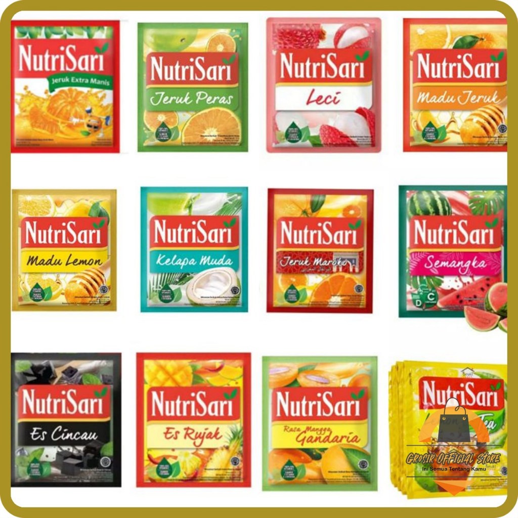 

Nutrisari Renceng / Minuman Nutri sari / sari buah / minuman vitamin C