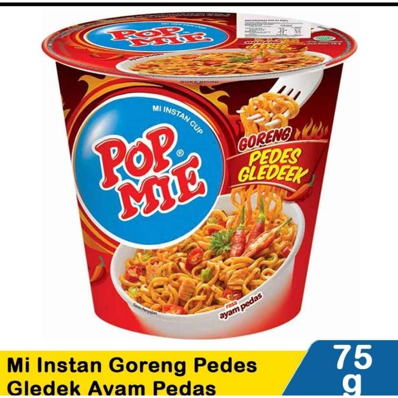 

POP MIE PEDES GELEDEKKK