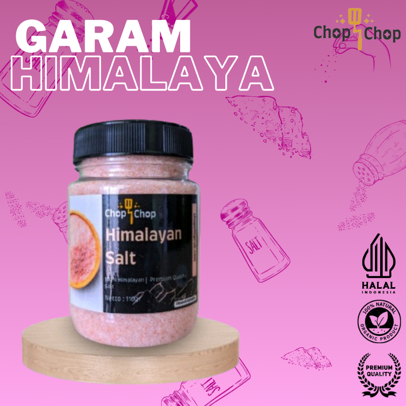 

Chopchop Special Himalayan Salt Premium Organic 220 Gram