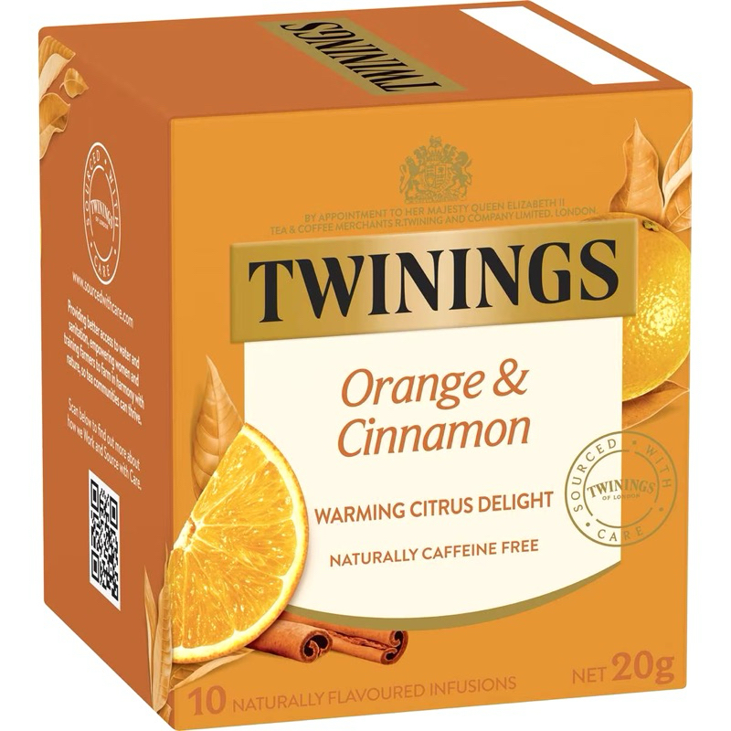 

Twinings Orange & Cinnamon Tea Bags 10 Pack - Australia