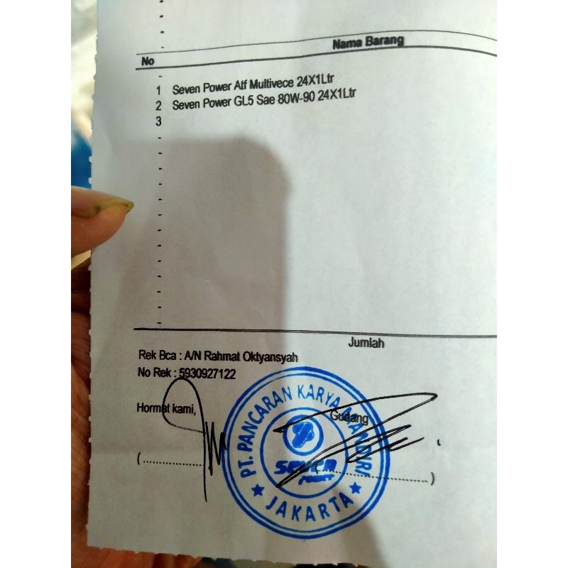 TUI oli transmisi automatic matic ATF MV multi vehicle Seven Power