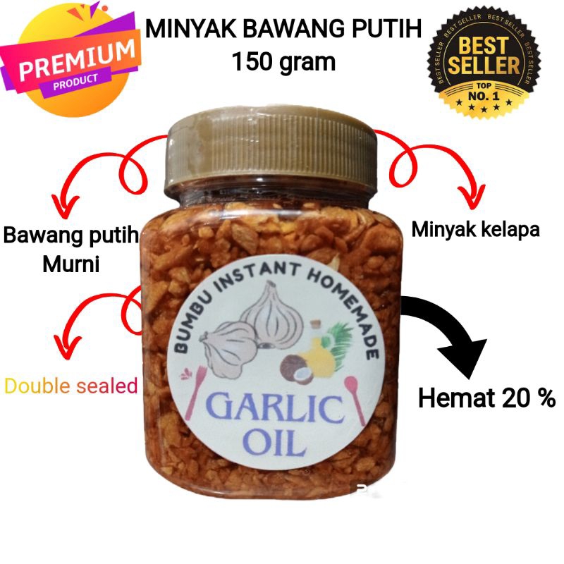 

garlic oil/minyak bawang putih