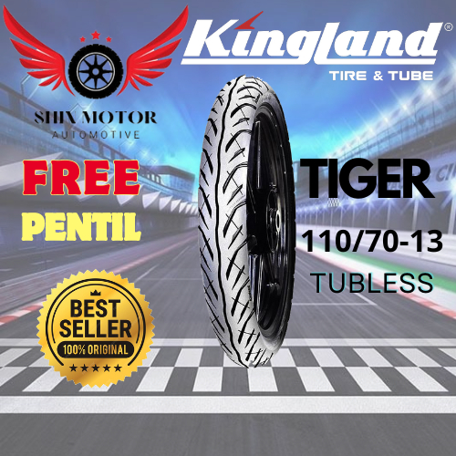 Ban Kingland Tiger 110/70 13 // Ban Depan NMAX Free Pentil