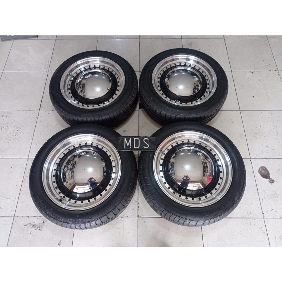 VELG MOBIL BEKAS R17 BAUT 5 MIRROR R17X7,5 10X108-114 ET30 BAN PHI-R 215 55 R17