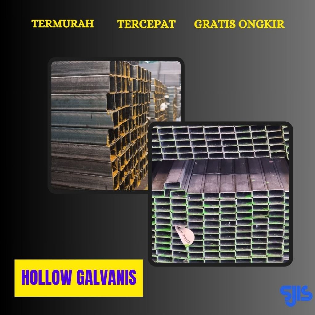 BESI HOLLO GALVANIS 20x40,40x40x40x60