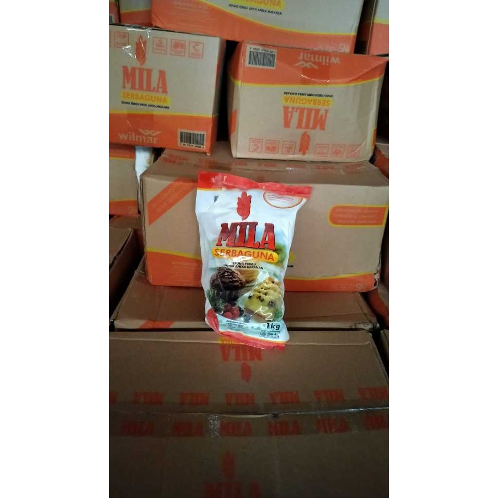 

Tepung Terigu Mila/tepung tulip/tepung sania Serbaguna / Tepung Terigu Untuk Aneka Makanan 1 Kg