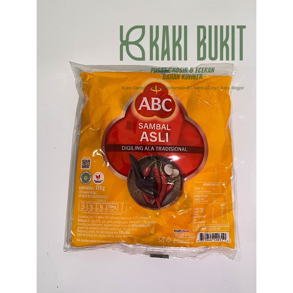 

ABC Sambal Asli SCT 12x22x8 gr
