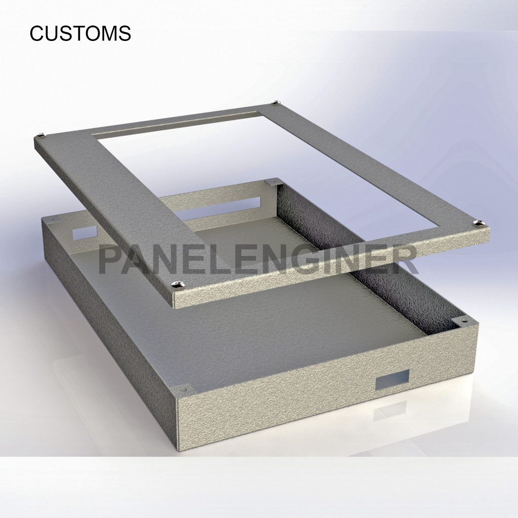 CUSTOM BOX JUNCTION 35X25,5X4,5 POWDER COATING