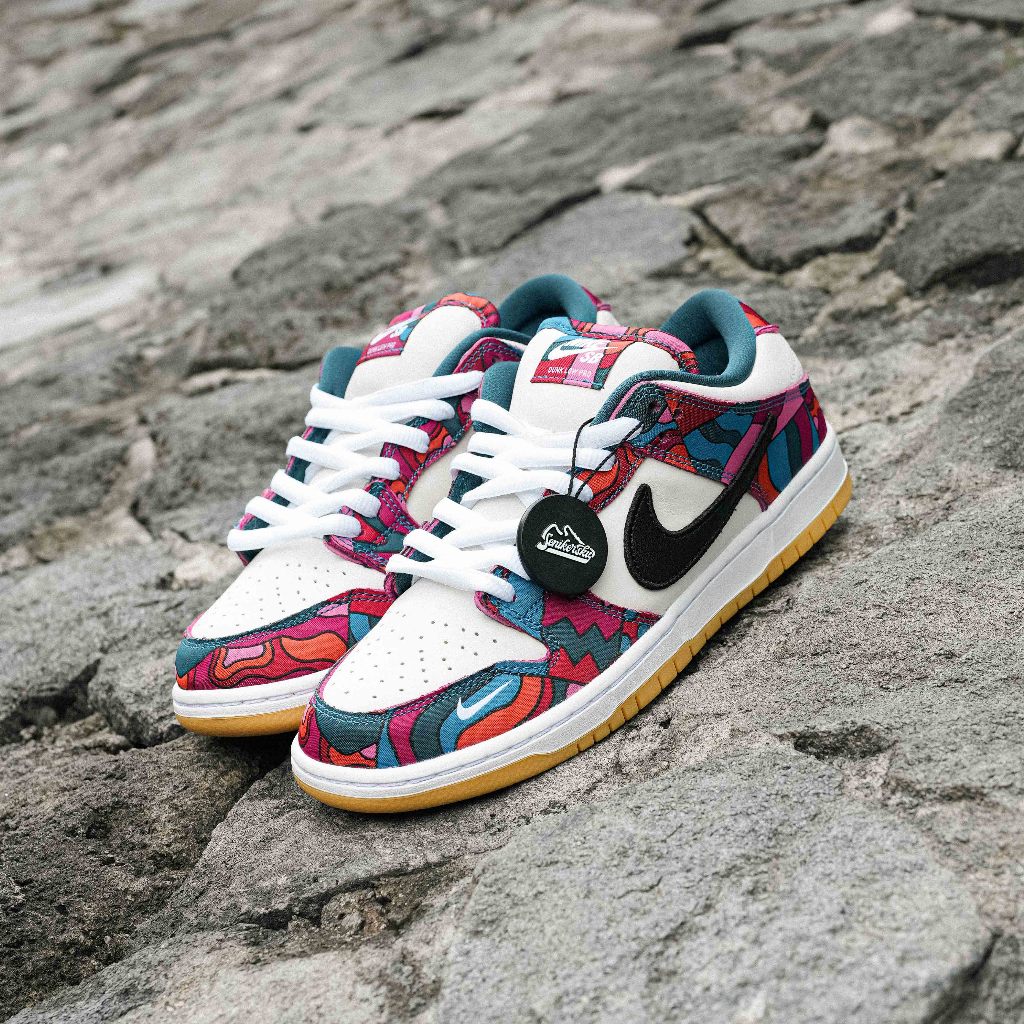SB Dunk Low Pro Parra Abstract Art