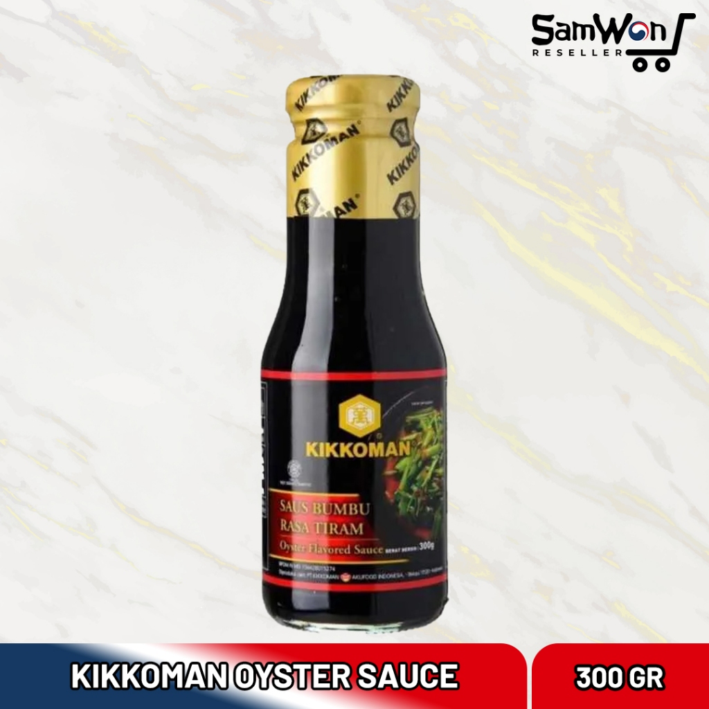 

Kikkoman OYSTER Sauce 300gr - Saus Bumbu Rasa Tiram