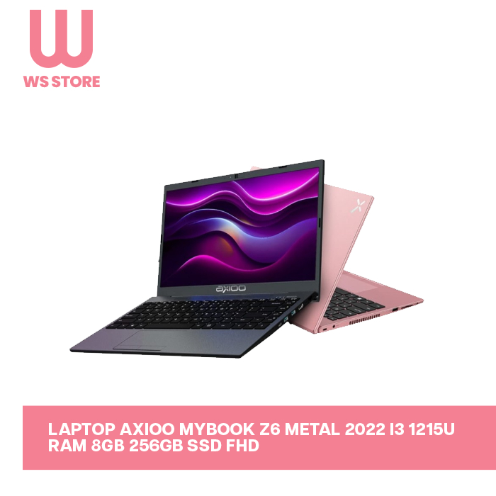 Laptop AXIOO MyBook Z6 METAL 2022 i3 1215U RAM 8GB 256GB SSD FHD