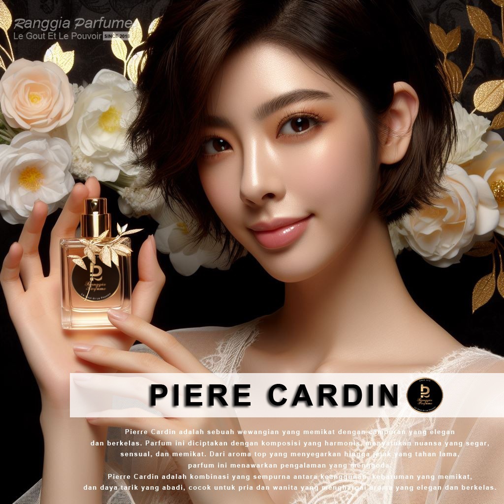 Parfum PIERE CARDIN Non Alkohol cocok Pria & Wanita( 20 ,30 & 50 Mili )