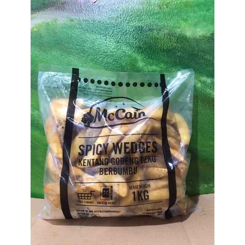 

Potato wedges mccain / Spicy wedges mccain premium
