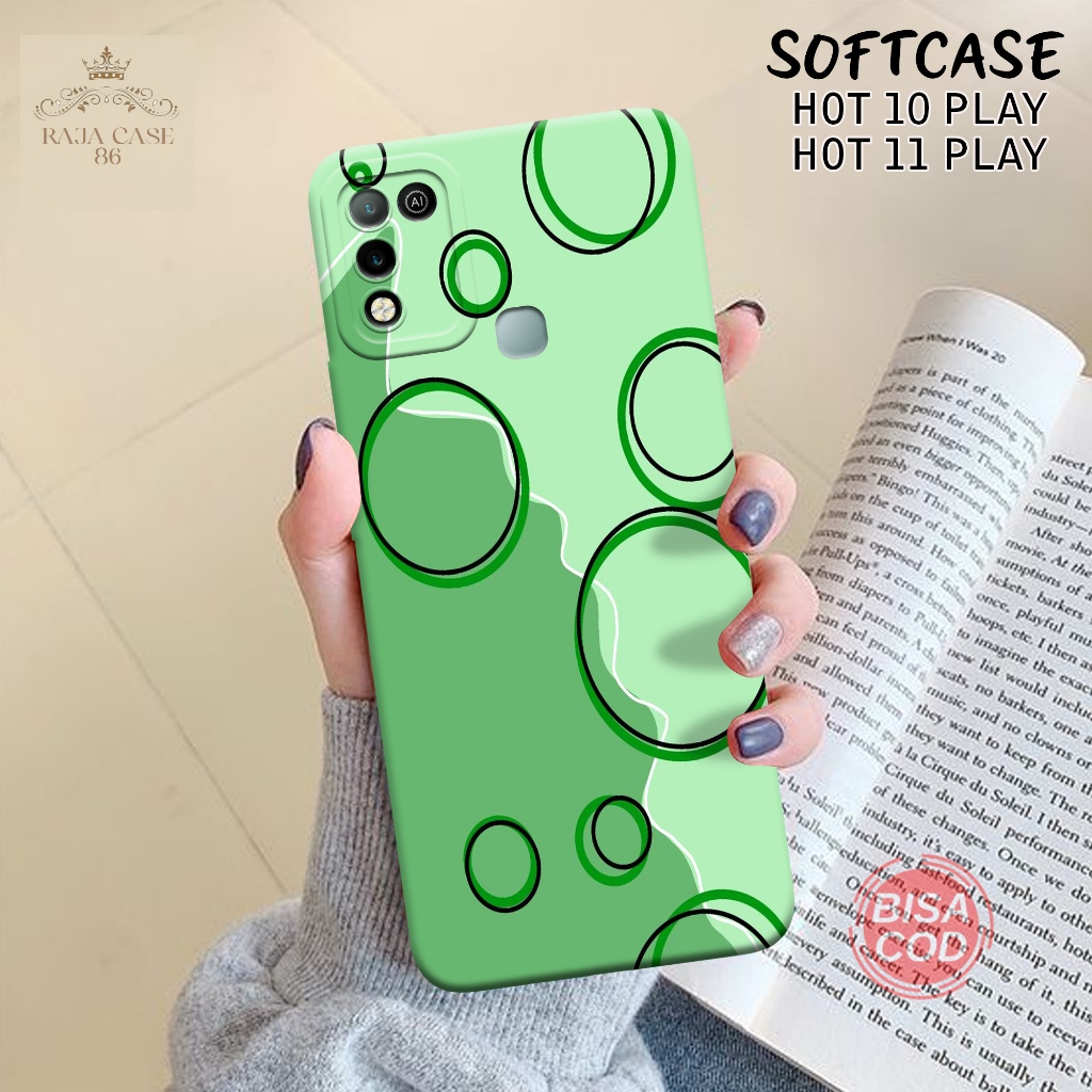 Case Infinix Hot 10 play / Hot 11 Play - Rajacase - casing handphone - Hot 10 play / Hot 11 Play - M