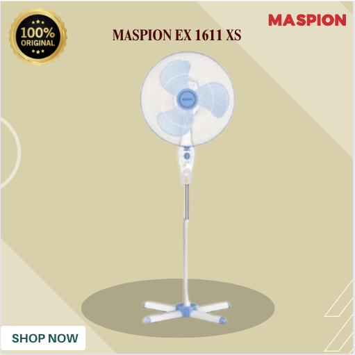 Kipas Angin Maspion EX 1611 XS/ EX1611XS/ EX-1611-XS/ EX 1611 XS/ EX-1611 XS/ EX1611 XS/ORIGINAL