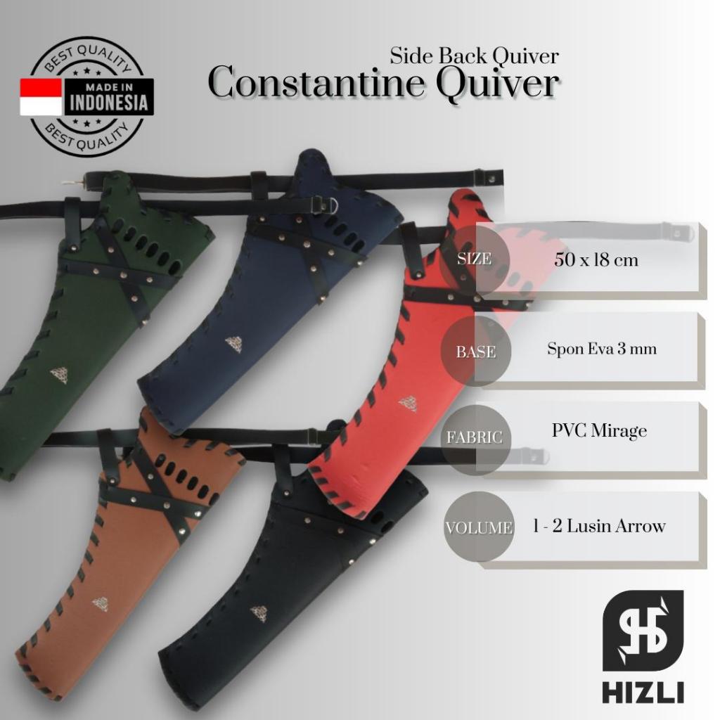 Quiver Constantine / Quiver Horsebow / Konstantin Quiver / Sideback Quiver / Tas Arrow / Archery
