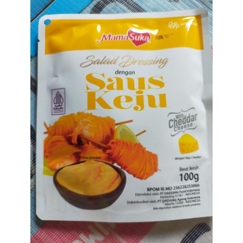

Mama Suka Salad Dressing Dengan Saus Keju 100 gr