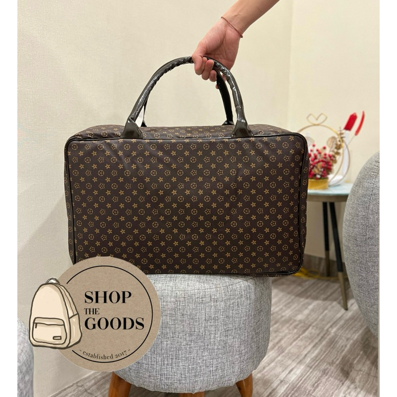 TRAVEL/PAKAIAN/DUFFEL BAG JUMBO PREMIUM TAS PAKAIAN JINJING KOTAK