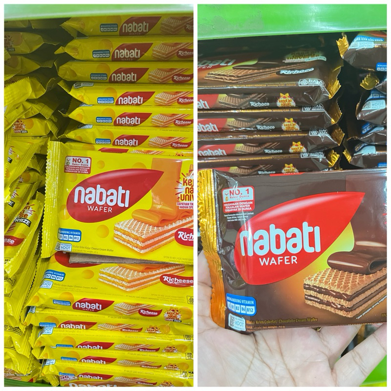 

wafer nabati richeese keju coklat M1