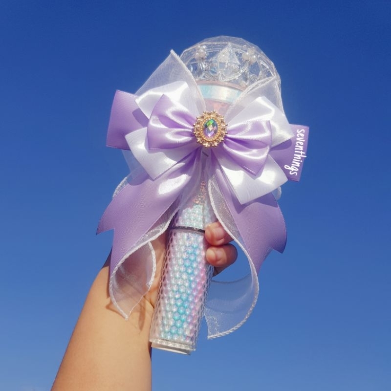 Pita Lightstick ILLIT LAY ZHANG IU / LAY ZHANG Lightstick Ribbon / Pita Souvenir dan Hadiah Lightsti