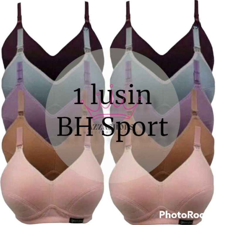 Rekomendasi PAKET HEMAT 1 LUSIN SPORT BRA  BRA SPORT LUSINAN