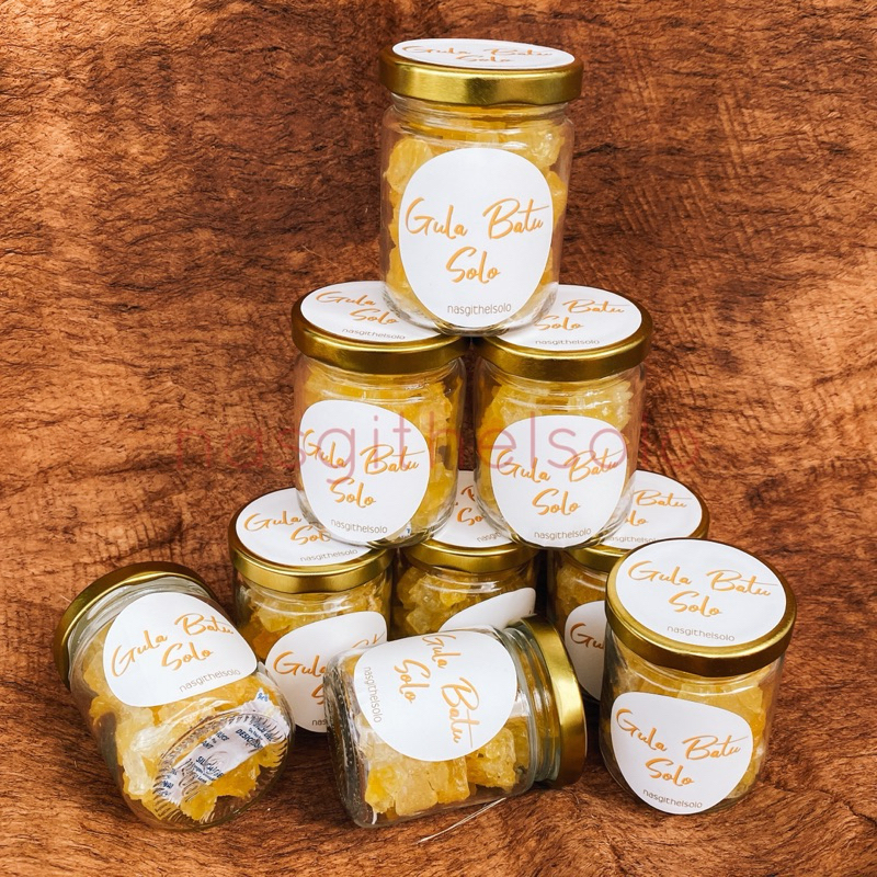 

Gula Batu Kuning Kualitas Premium 100gr in jar toples