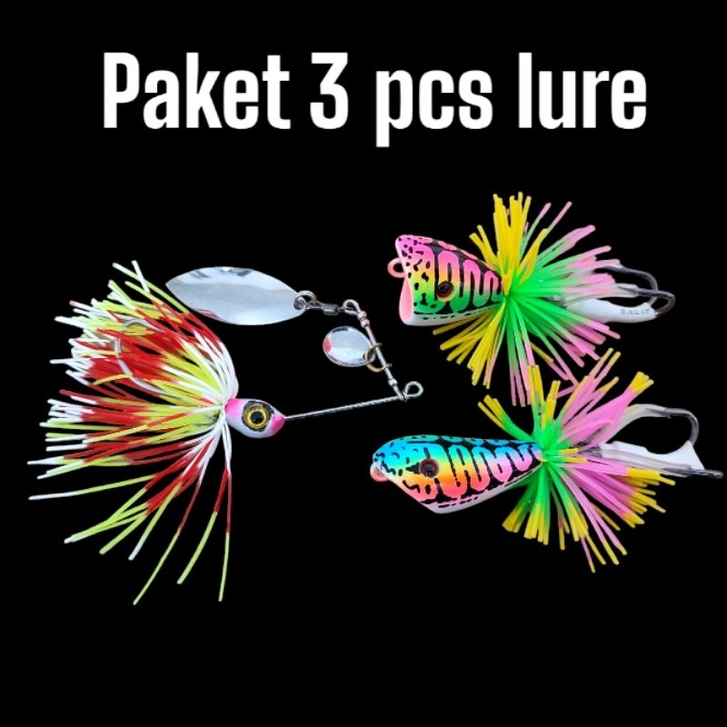 PAKET LURE CASTING GABUS