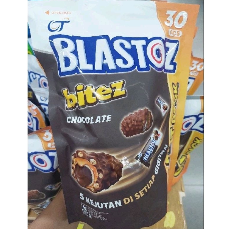 Blastoz bites pouch isi 30pcs