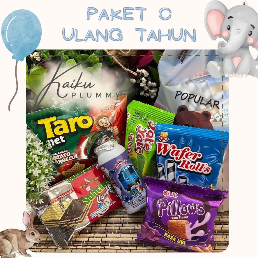 

( Paket C ) Hampers Lebaran / Snack Lebaran / Hampers Ulang Tahun / Paket Ulang Tahun / Snack Ulang Tahun / Bingkisan Snack Ultah Anak