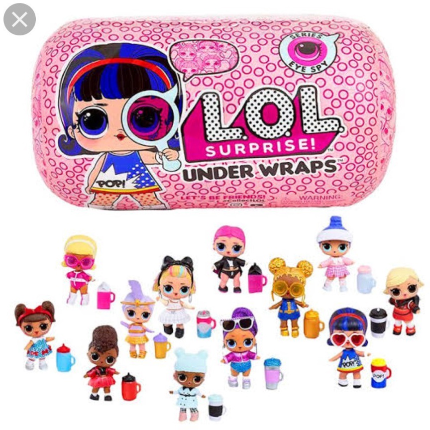 Murah Meriah LOL Surprise Under Wraps Eye Spy  Boneka LOL