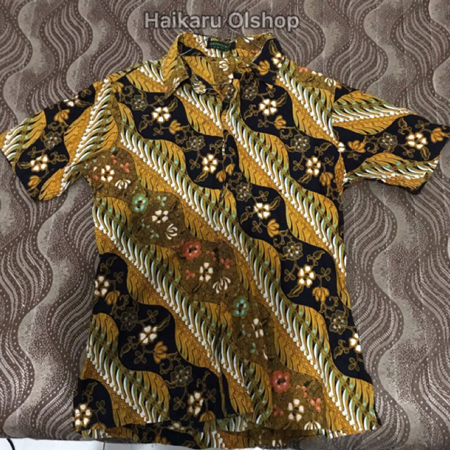 Kemeja Batik Modern Arthaloka Lengan Pendek Murah Berkualitas