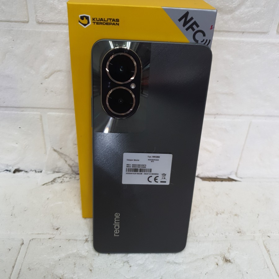 realme C67 8/128GB nfc fullset mulus second