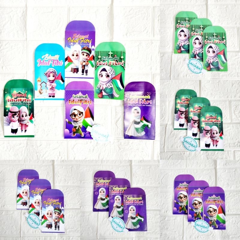 

AMPLOP / ANGPAU LEBARAN KARTUN PALESTINE UKURAN MEDIUM ISI 10 GAMBAR MIX