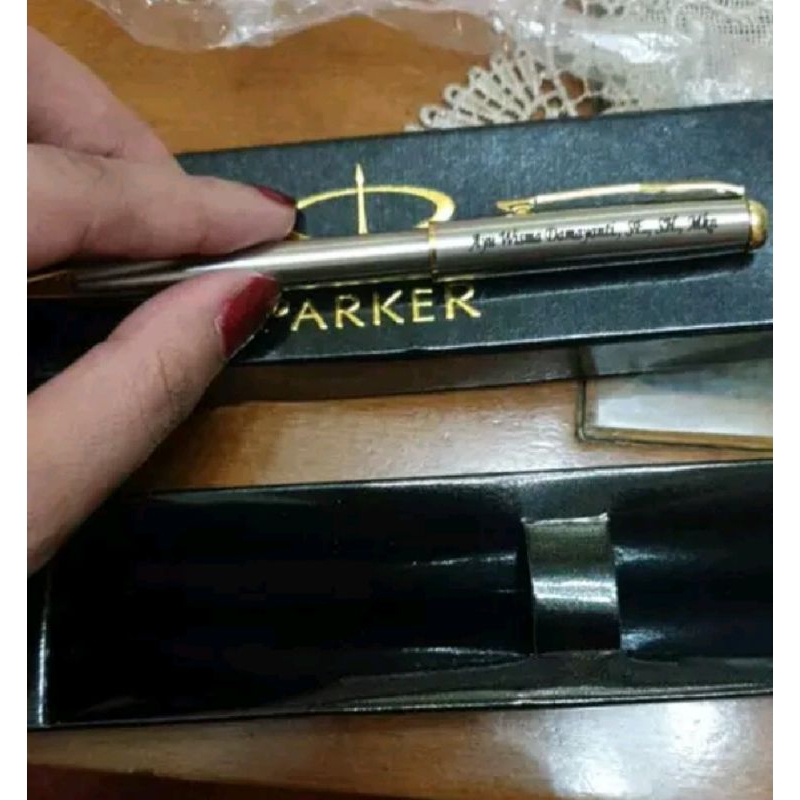 

Pulpen parker sonnet slim exclusive gratis grafir nama