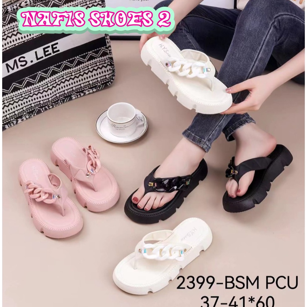 NEW STOCK Sandal Wanita TerbaruSendal Jepit Jelly HYS HYS 2399Sendal Karet