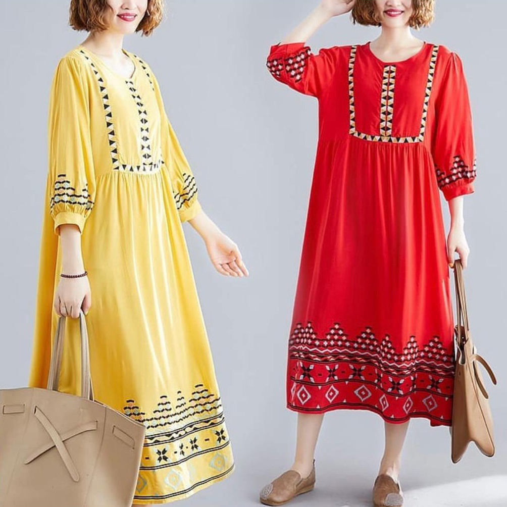 ART T86O Damai fashion jakarta  baju DRESS muslim gamis wanita SOFIA 4 warna  konveksi murah tanah a