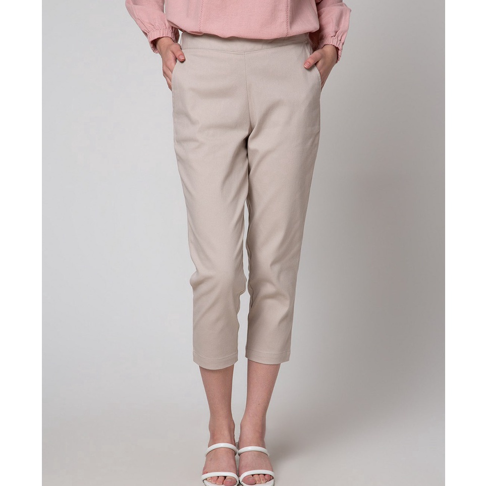 ART X5A Connexion Celana Capri Wanita Stretch With Back Pocket 11479853