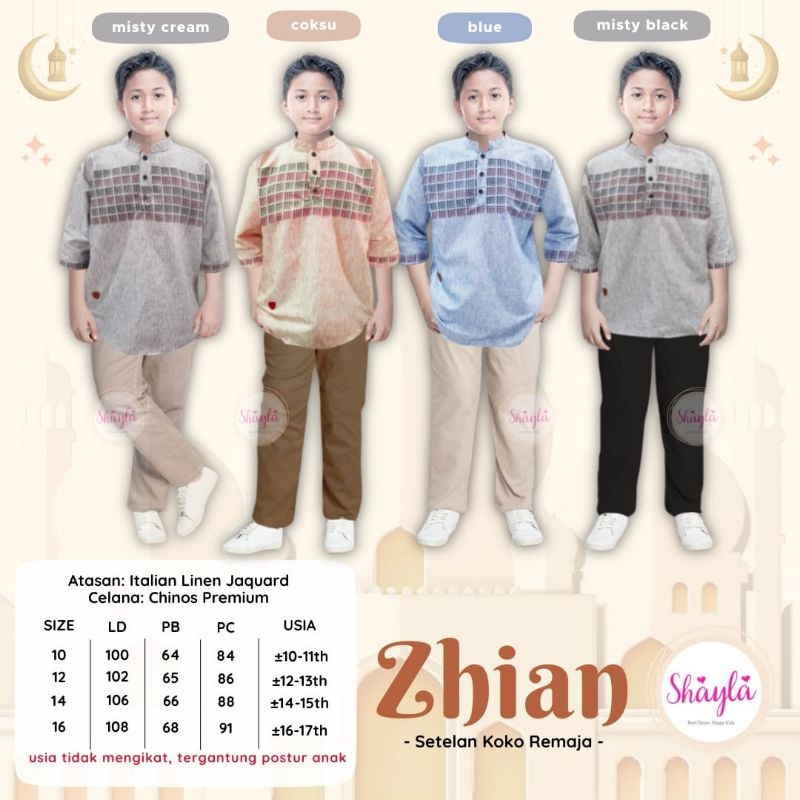 ZHIAN SET KOKO REMAJA by Shayla