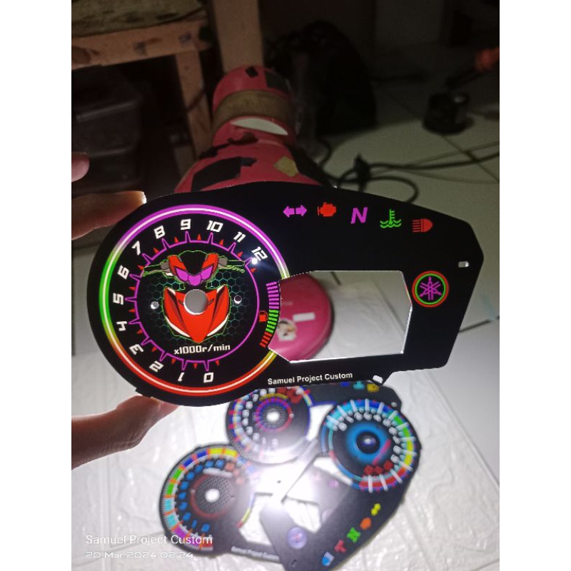 panel papan speedometer YAMAHA MX KING 150