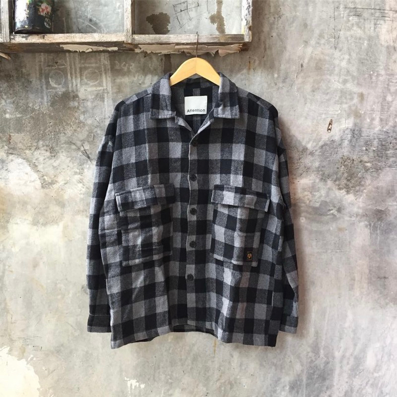 ATTENTION Outer / Kemeja Pria