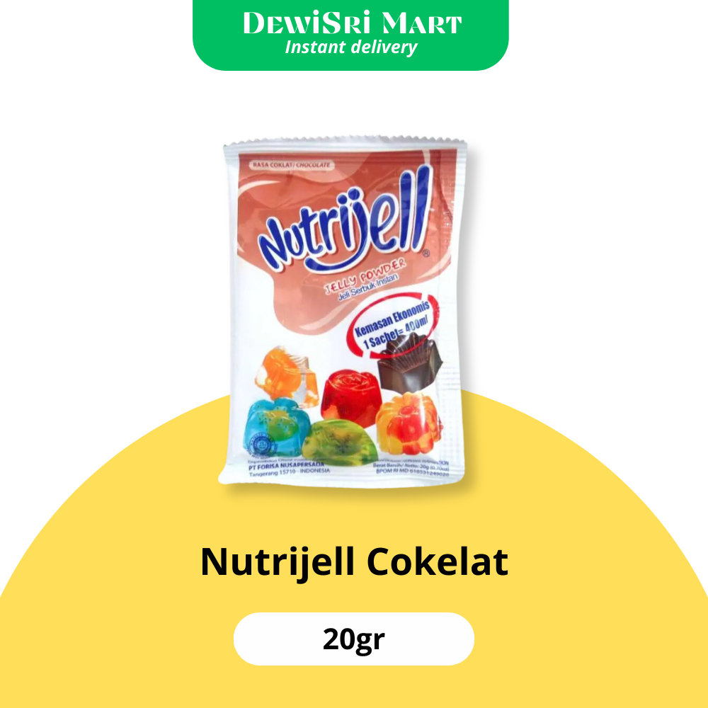 

Nutrijel Coklat 20gr - Dewi Sri Mart