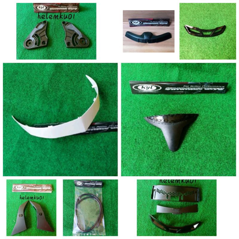 spoiler ventilasi helm kyt ttcourse original