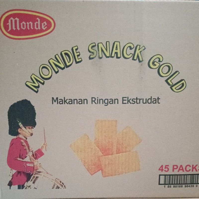 

Monde Snack gold mini, 27gr (45 pcs)