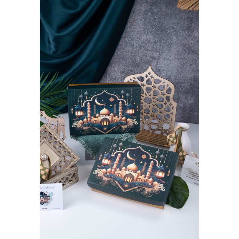 

Hampers Lebaran Premium Elegant - Parcel Bingkisan Lebaran Minuman Walet Realfood