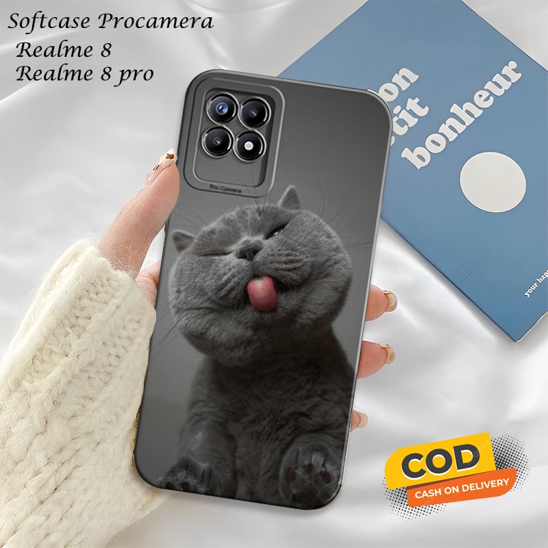 Casing Hp Realme 8 5G / 8 Pro Terbaru - Bahan ProCamera - Silicon Lentur - Case Realme 8 5G / 8 Pro 