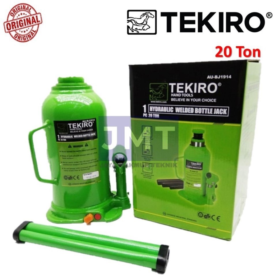 Tekiro Dongkrak Botol  20 Ton Hidrolik Hydraulic Jack