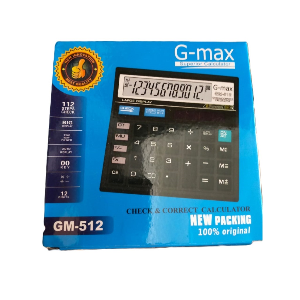 

Kalkulator Gmax GM-512